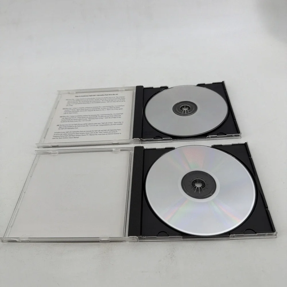 Half-Life Adrenaline Pack Blue Shift PC CD-ROM 2 Disc Set Lot